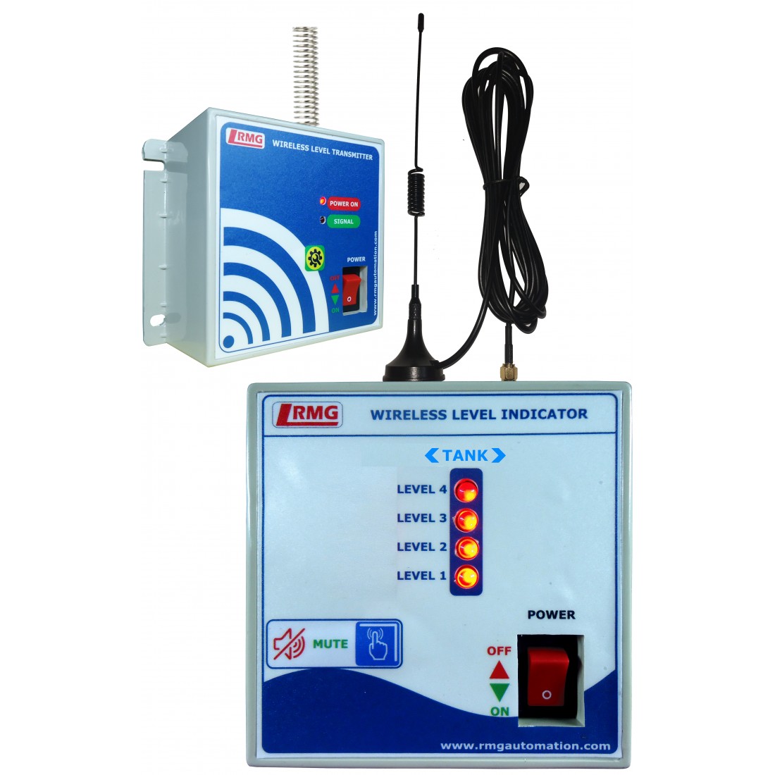 Wireless Multi-Tank Water Level Indication with Alarm